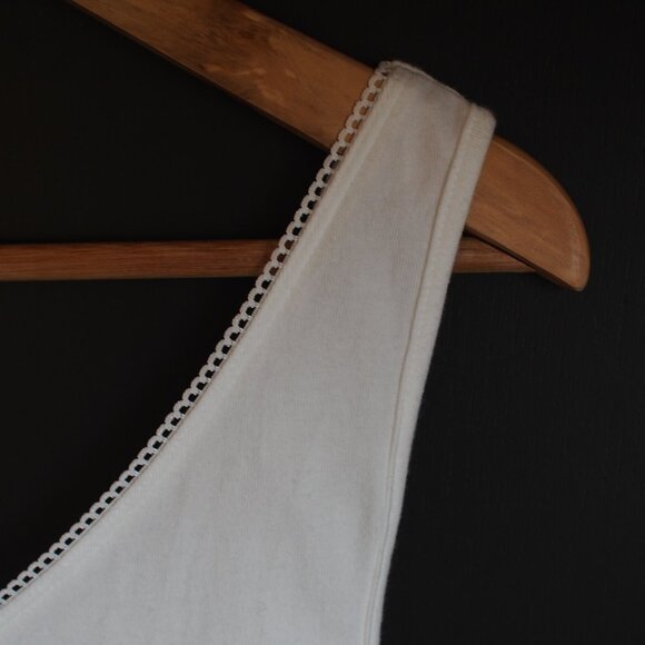 Northern Reflections | Lace Trimmed Cotton Cami/Tank - Picture 5 of 5